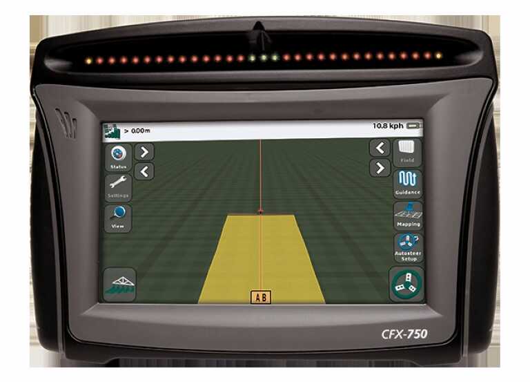 Trimble navigation display CFX-750 | Nik.bg